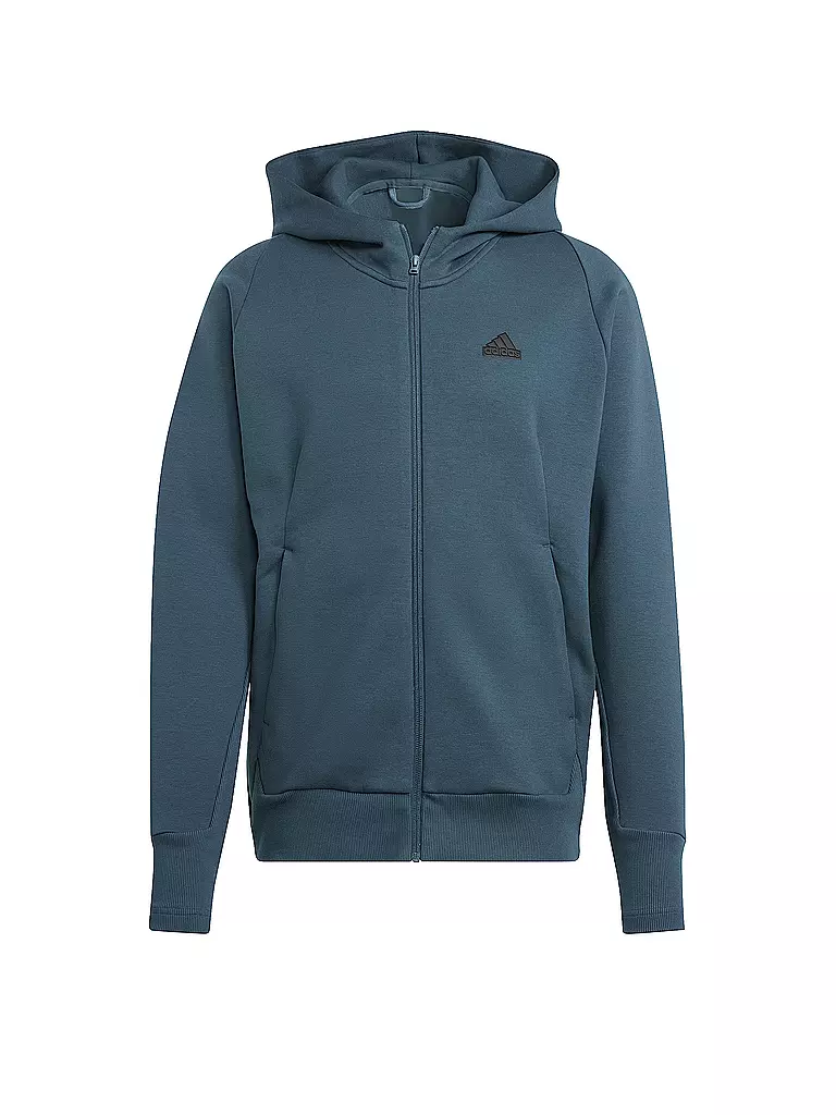 Adidas kapuzenjacke blau herren on sale